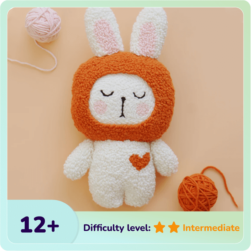 Dew & BunBun Plush Toy Punch Needle Bundle