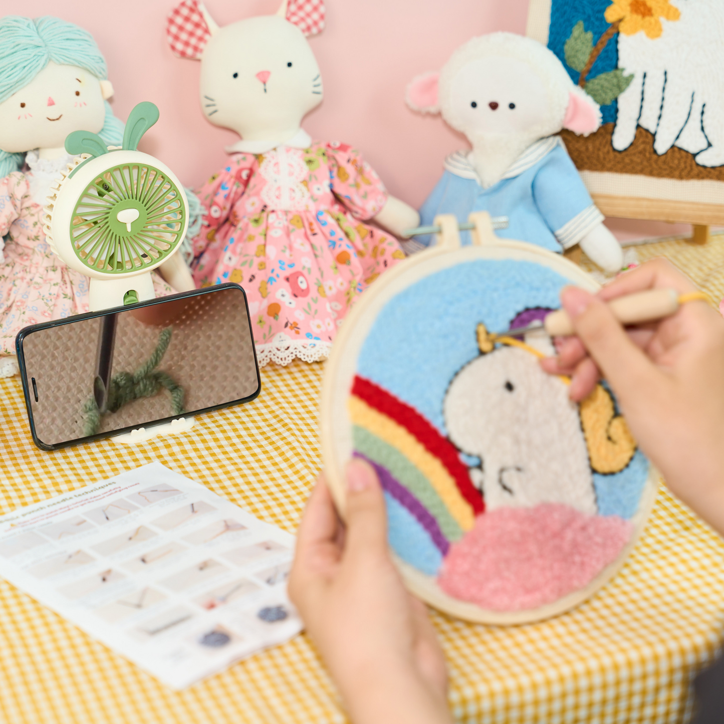 Unicorn Punch Needle Kit