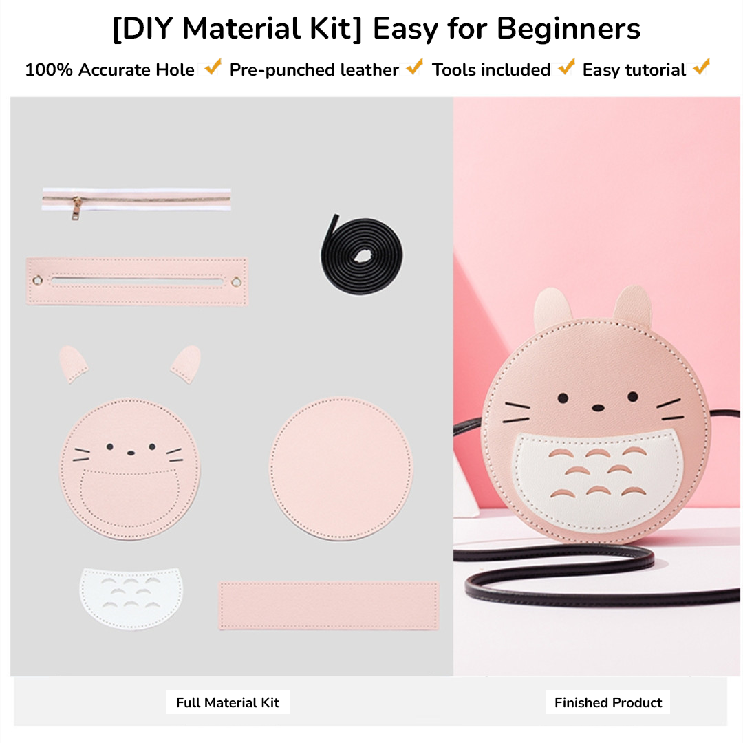 DIY Cute Leather Bag Kit