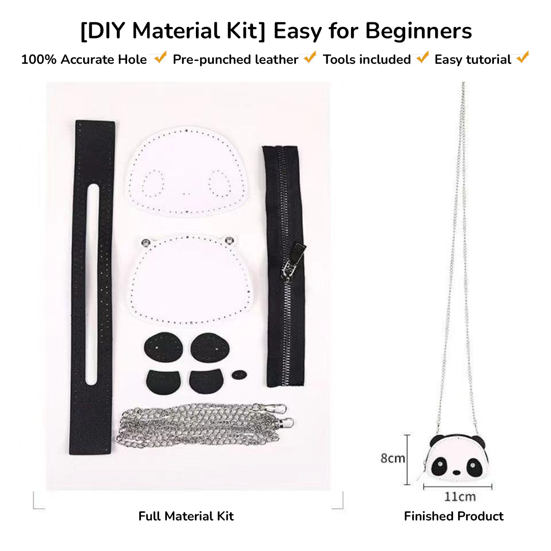 DIY Cute Mini Leather Bag Kit