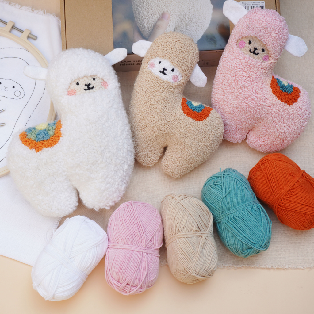 Plush Toy Punch Needle Kit