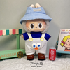 Playful summer (hat + sweater + overalls)