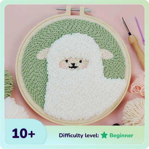 Alpaca Punch Needle Kit