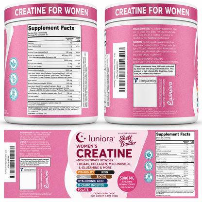 Creatine Monohydrate for Women