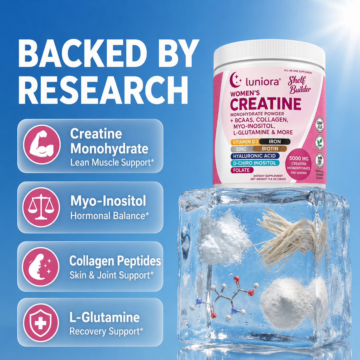 Creatine Monohydrate for Women