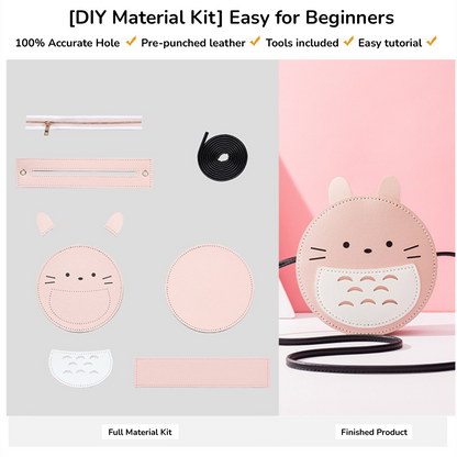 DIY Cute Leather Bag Kit