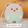 Bear with glasses - Pink