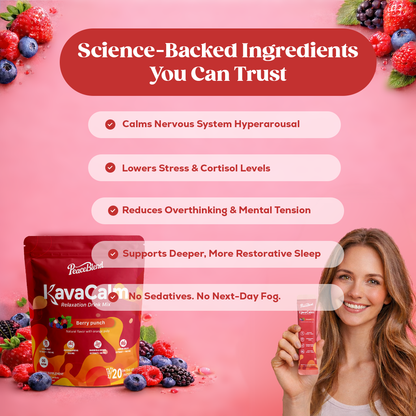 KavaCalm Relaxation Drink Mix - Berry punch