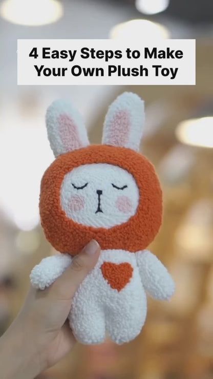 BunBun The Bunny Plush Toy Punch Needle Kit